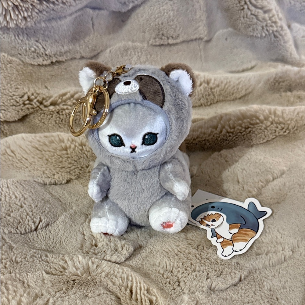 Mofusand Plush Keychain